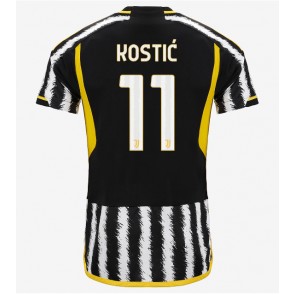 Juventus Filip Kostic #11 Hjemmebanetrøje 2023-24 Kort ærmer